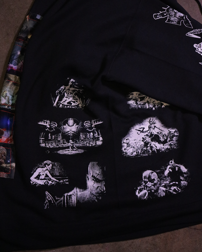 Ghost of Sparta Patchwork Zip Up (Ready to Ship)