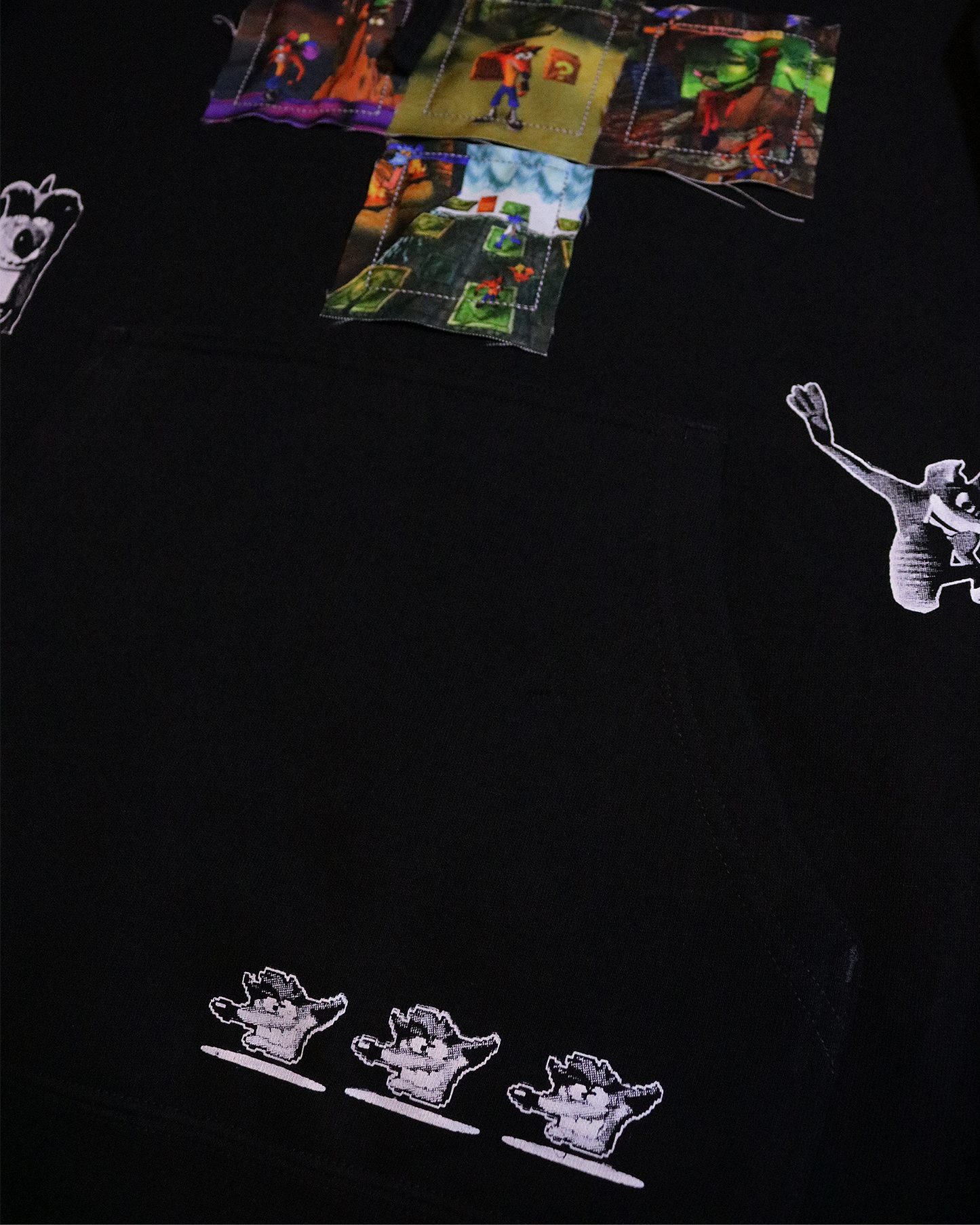 N. Sanity Patchwork Hoodie (Ready to Ship)
