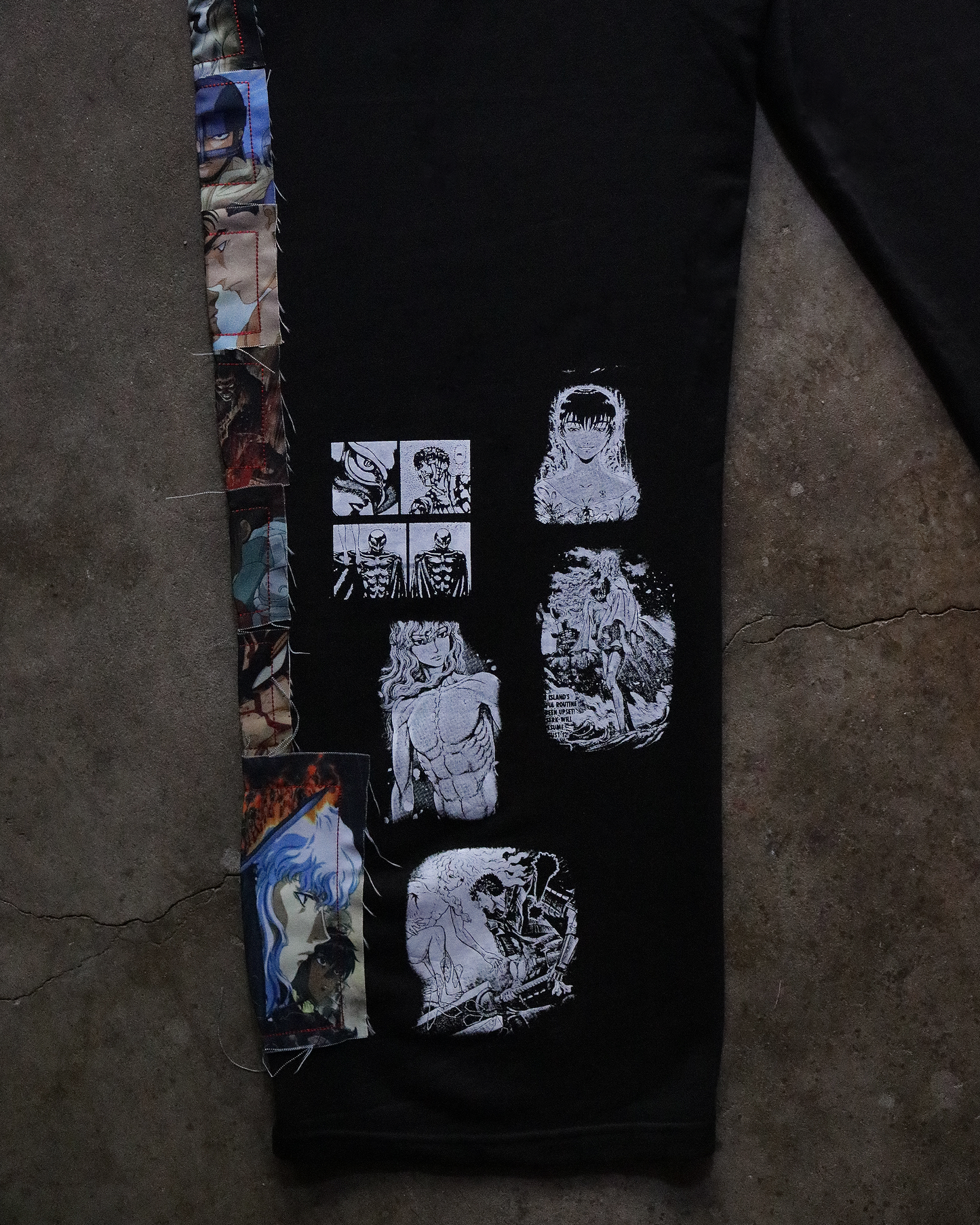 Brand of Sacrifice Patchwork Sweatpants (Ready To Ship)