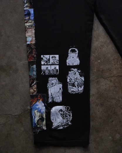 Brand of Sacrifice Patchwork Sweatpants (Ready To Ship)