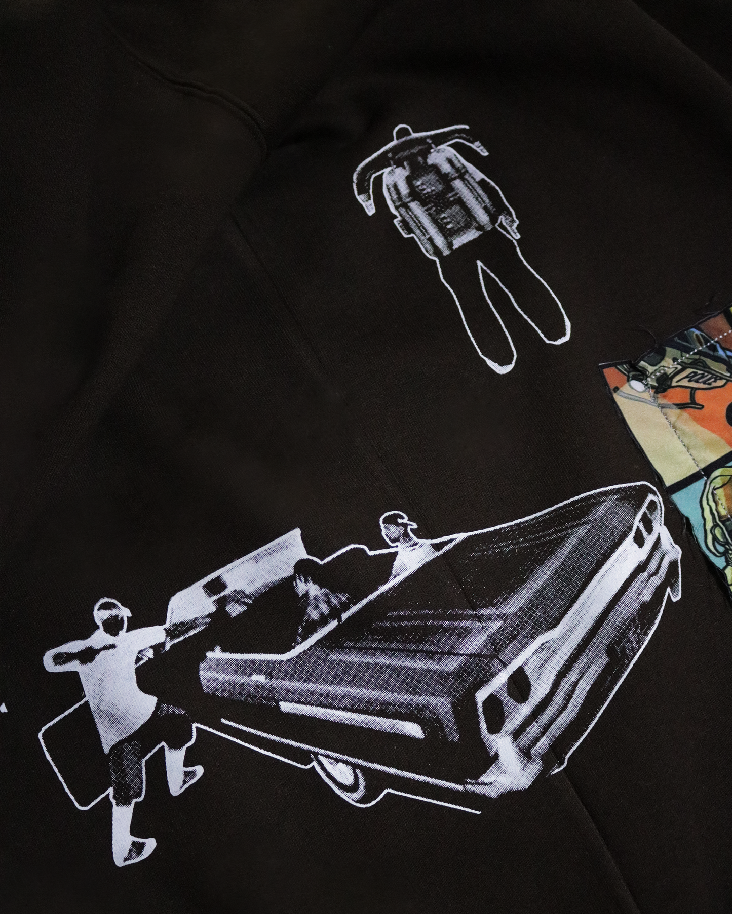 Here We Go Again Patchwork Hoodie (Ready to Ship)