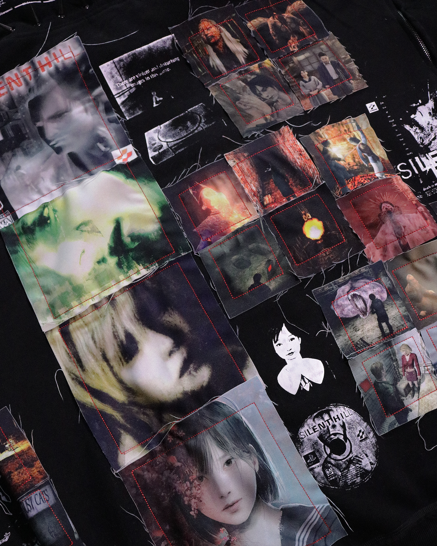 The Other Side Patchwork Hoodie 1/1 w/ Disk