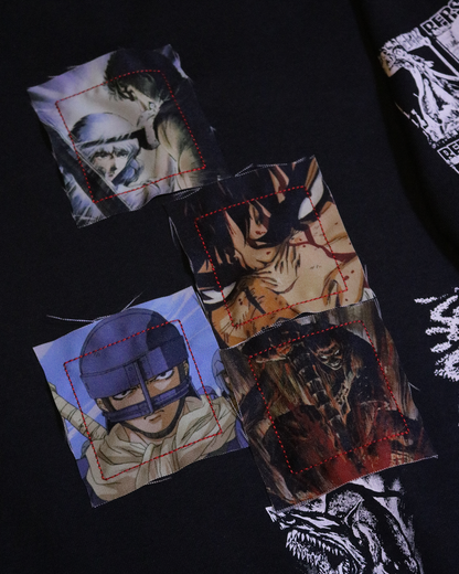 Brand of Sacrifice Patchwork Zip Up (Ready to Ship)