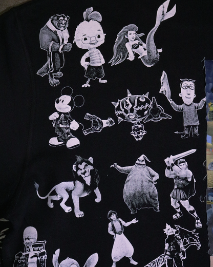 Twilight Memory Patchwork Hoodie (Ready to Ship)