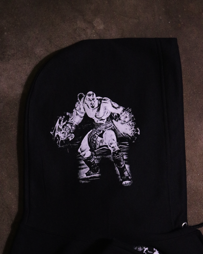 Ghost of Sparta Patchwork Zip Up (Ready to Ship)