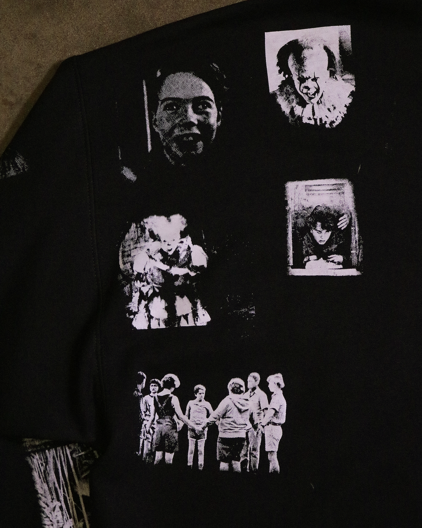 Derry Nightmare Patchwork Zip Up (Ready to Ship)