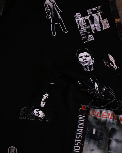 Silent Birth Patchwork Hoodie (Ready to Ship)