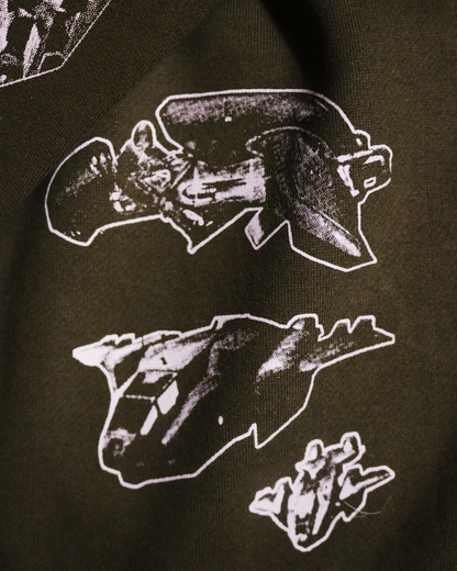 Combat Evolved Patchwork Hoodie (Ready to Ship)