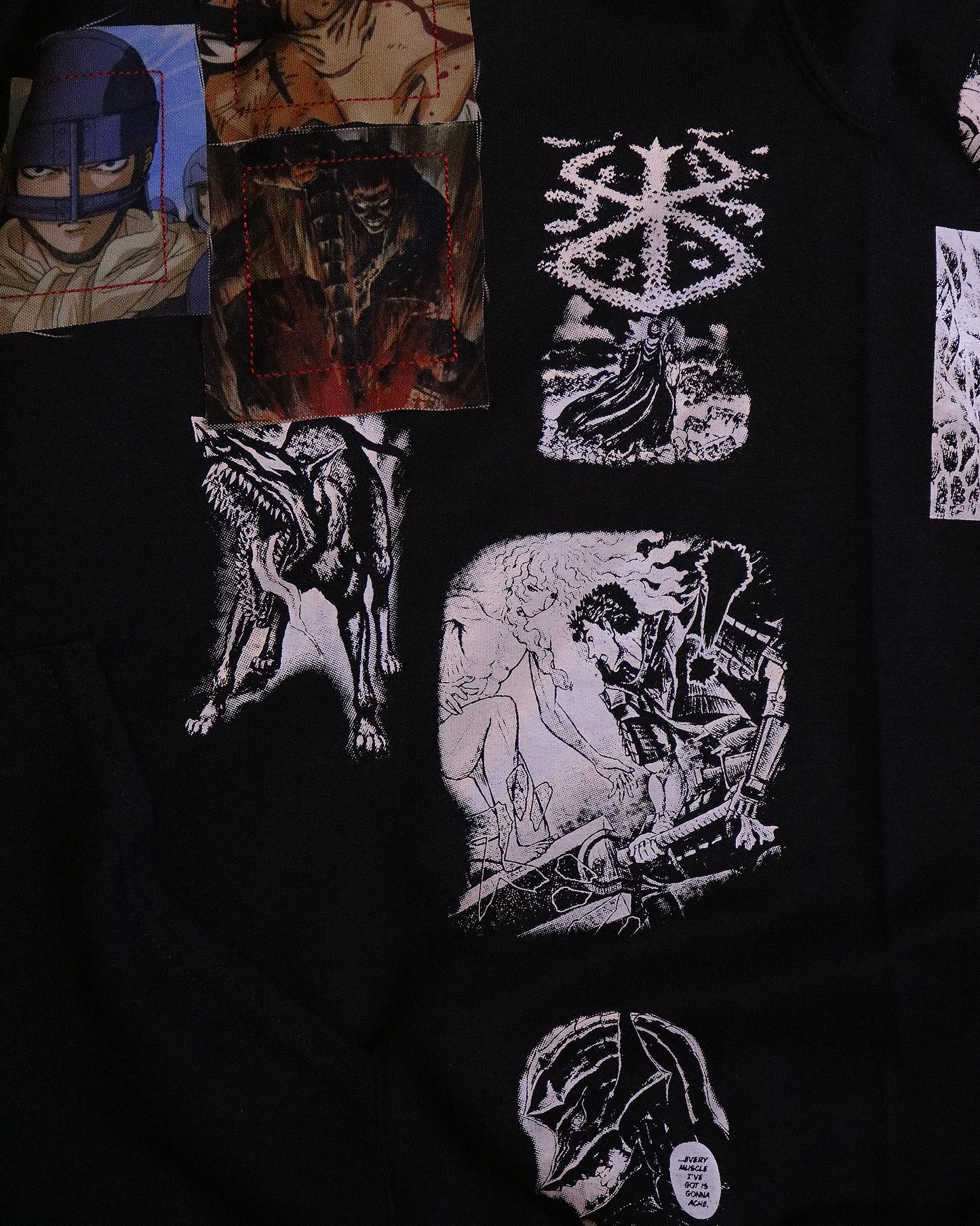 Brand of Sacrifice Patchwork Zip Up (Ready to Ship)