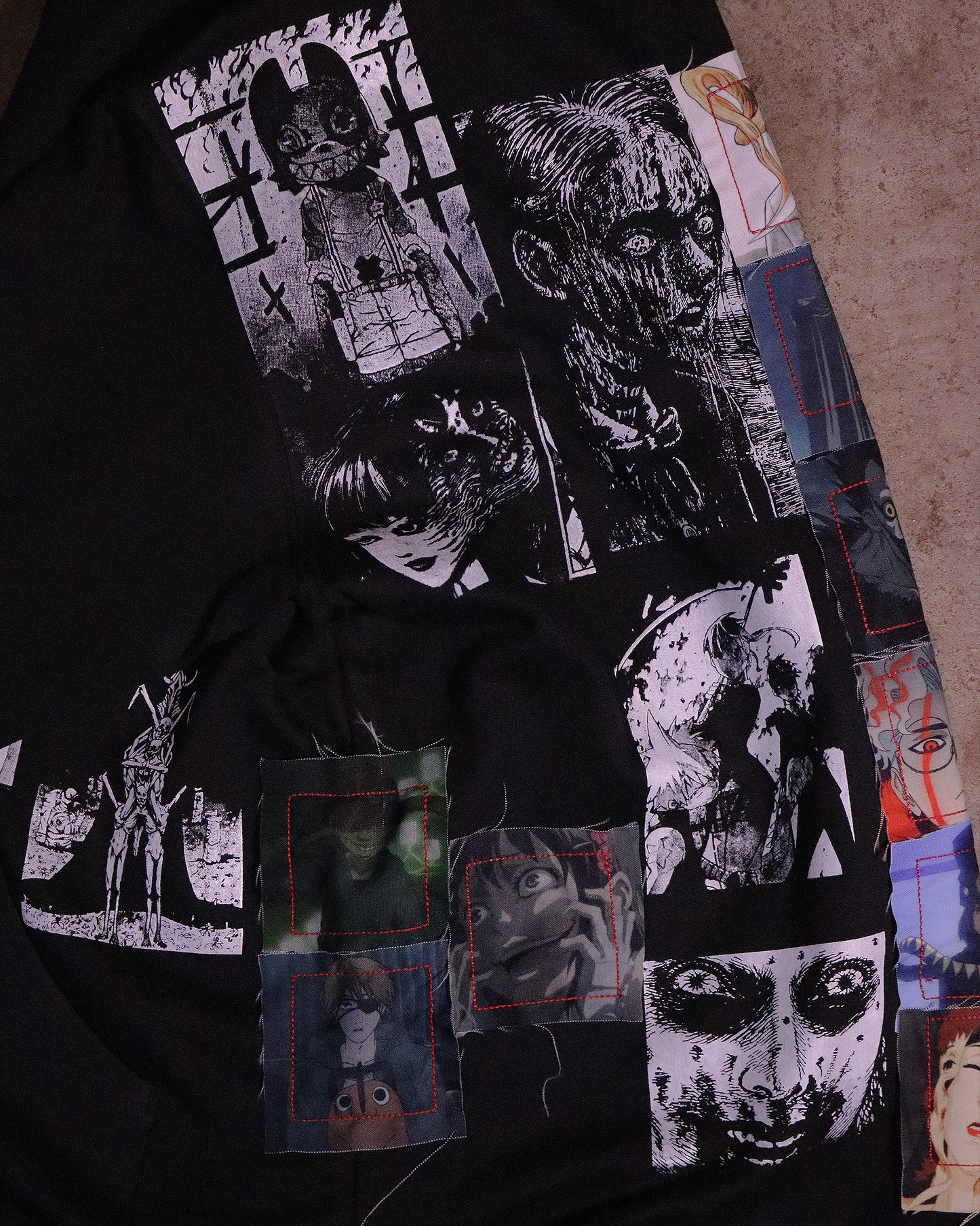 The Pale Signal Patchwork Zip Up (Ready to Ship)