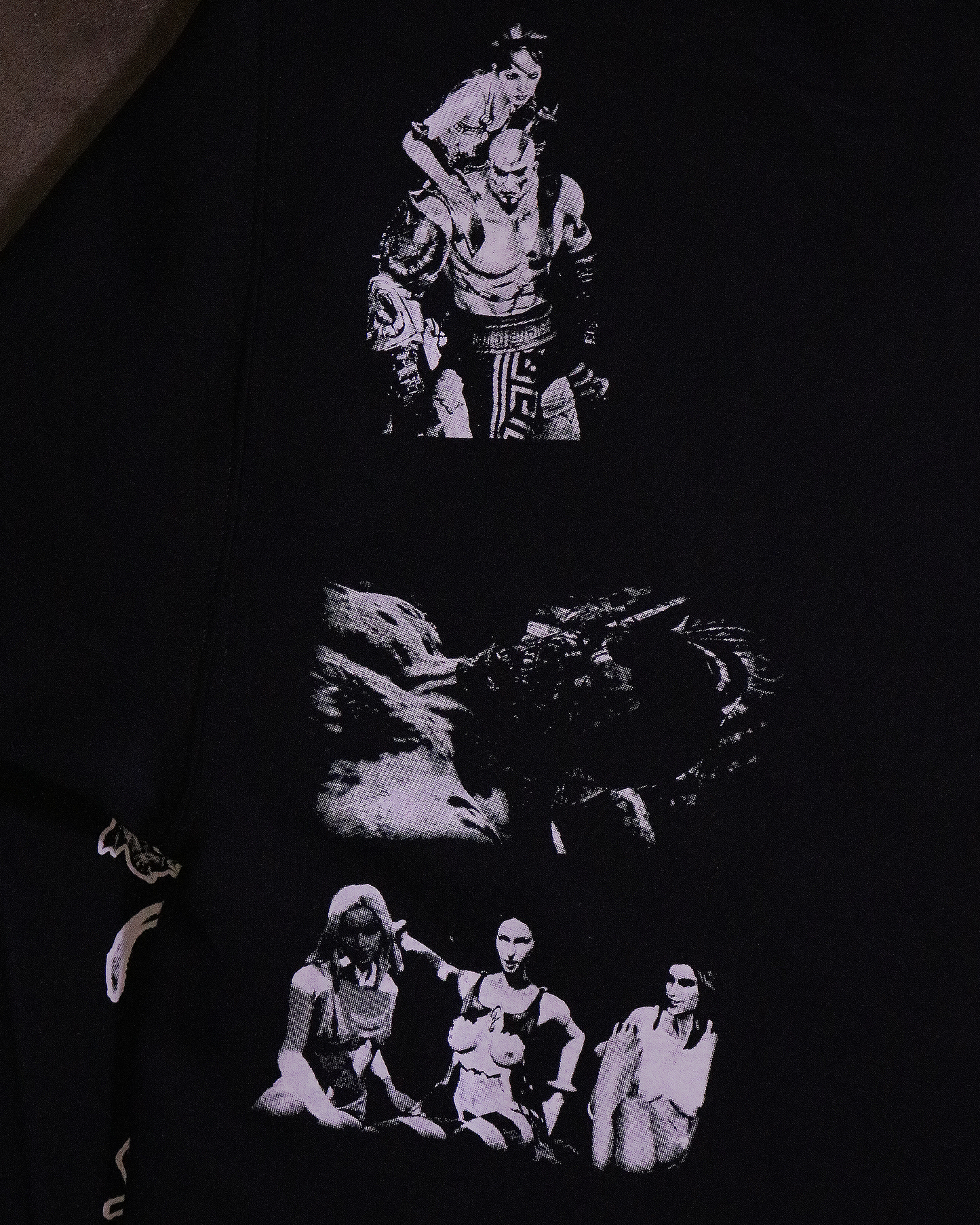 Ghost of Sparta Patchwork Zip Up (Ready to Ship)