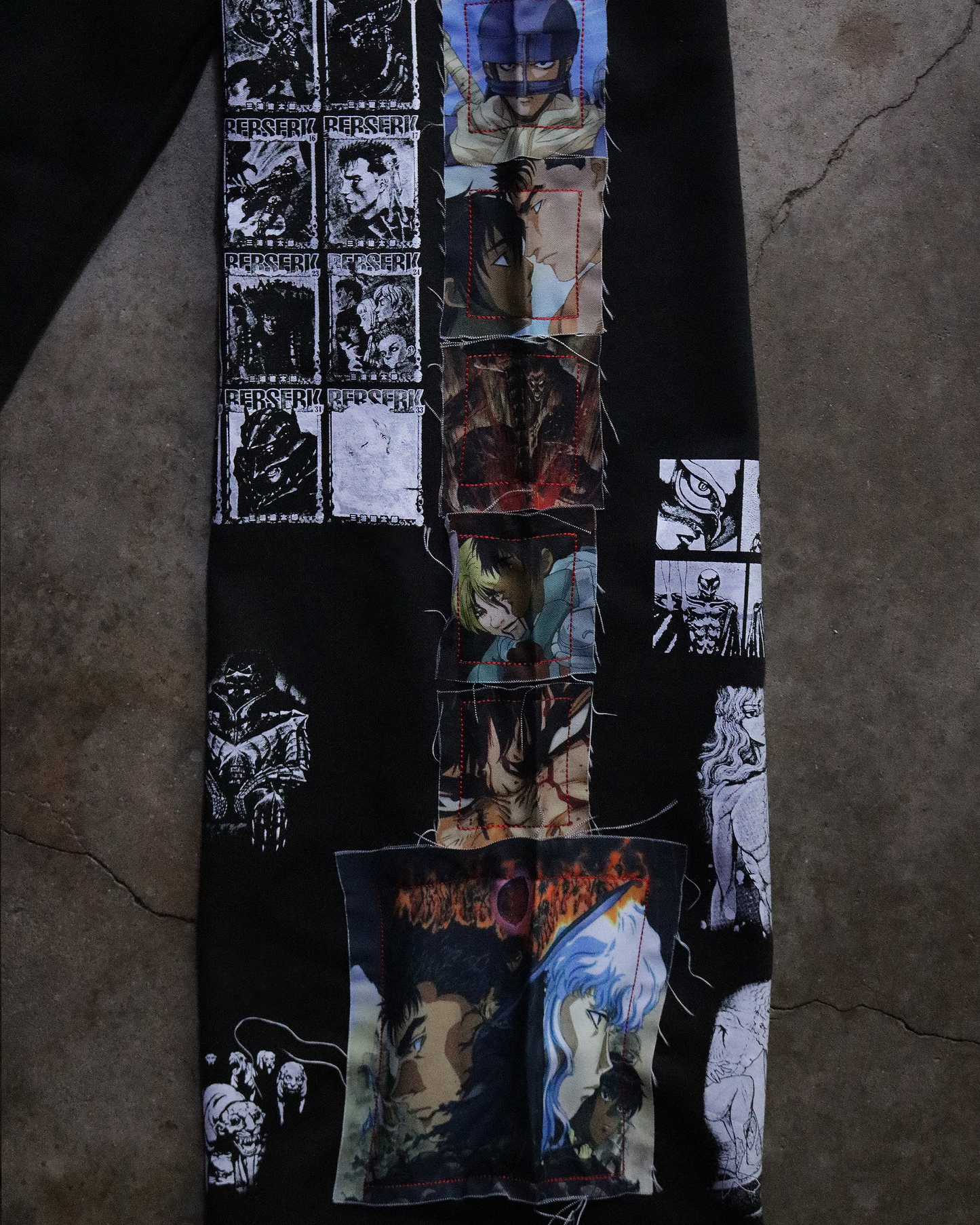 Brand of Sacrifice Patchwork Sweatpants (Ready To Ship)