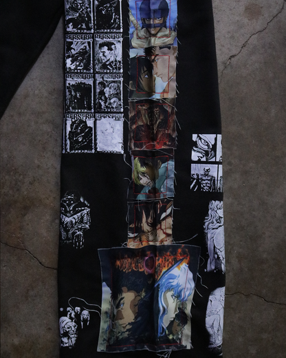 Brand of Sacrifice Patchwork Sweatpants (Ready To Ship)