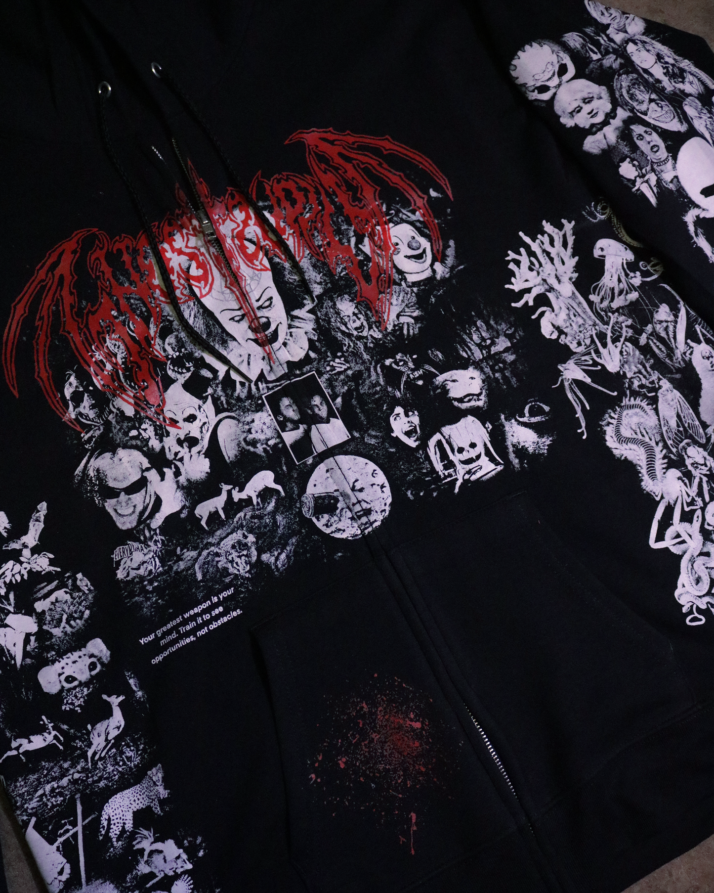 LeftGhost's Moodboard Zip Up (Ready to Ship)