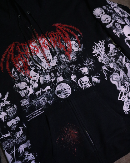 LeftGhost's Moodboard Zip Up (Ready to Ship)