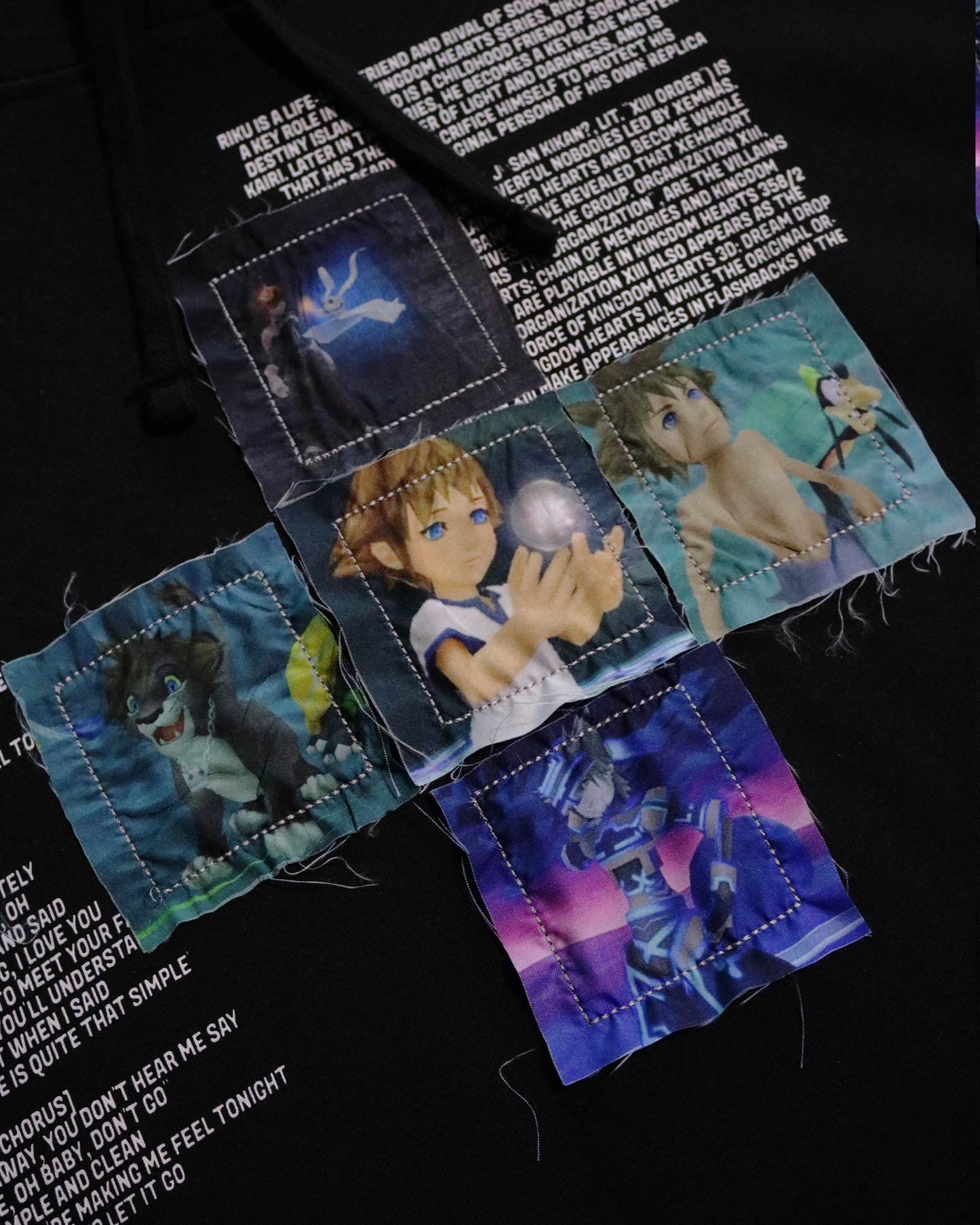 Station of Awakening Patchwork Hoodie (Ready to Ship)