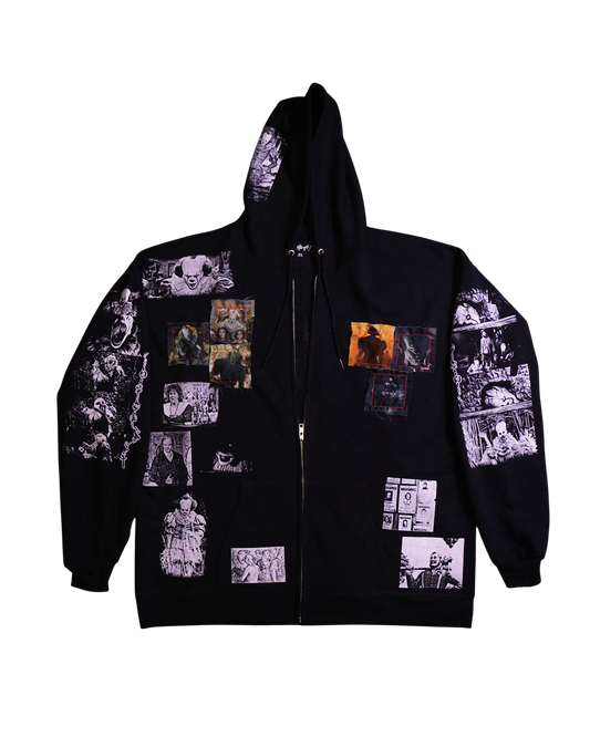 Derry Nightmare Patchwork Zip Up (Ready to Ship)