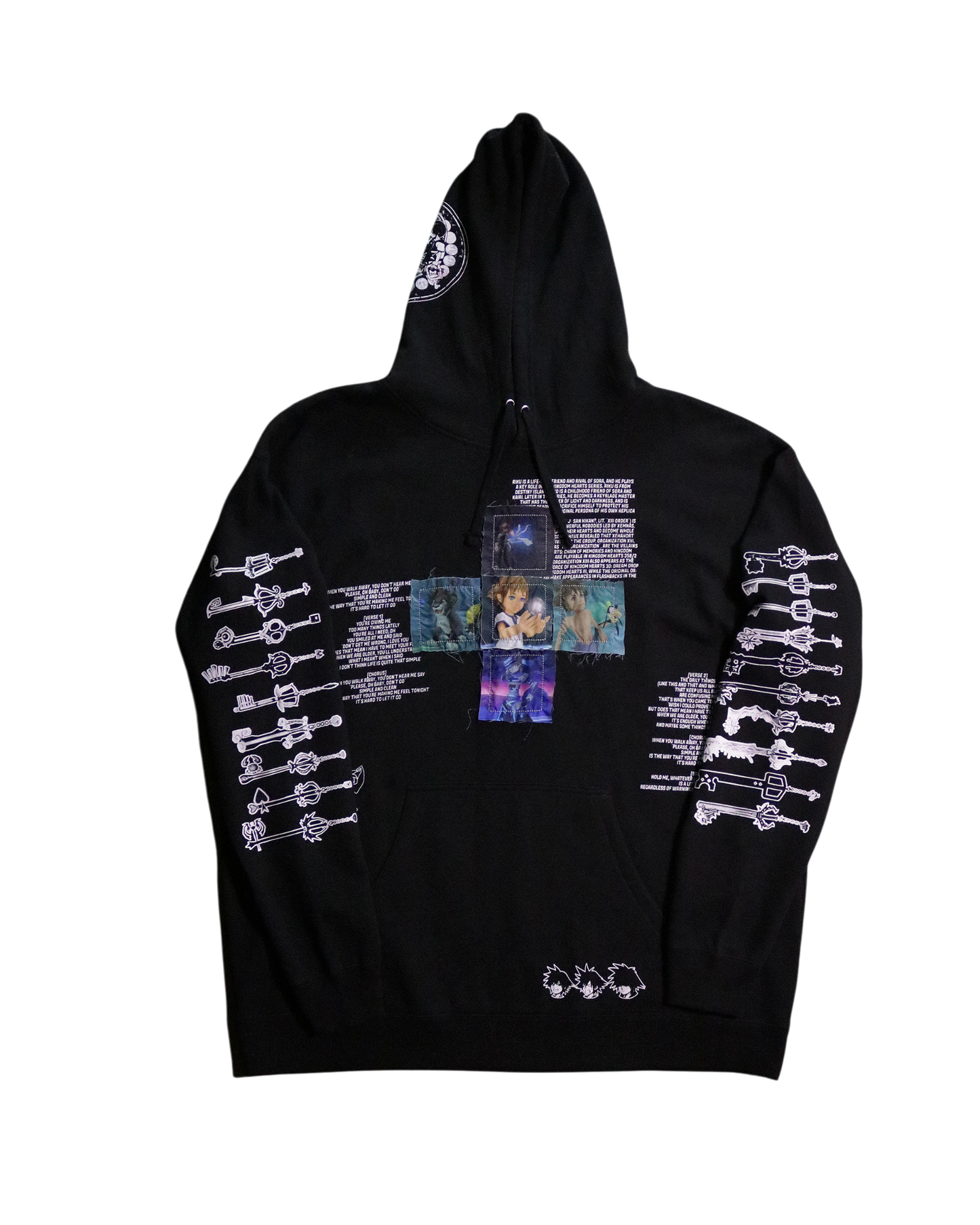 Station of Awakening Patchwork Hoodie (Ready to Ship)