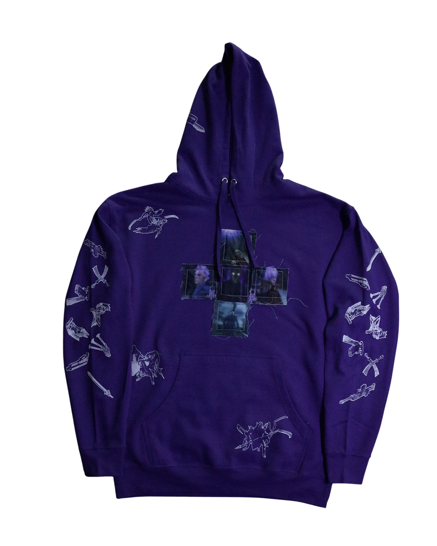 Stylish Rank Patchwork Hoodie (Ready to Ship)