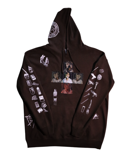 Heather's Descent Patchwork Hoodie (Ready to Ship)