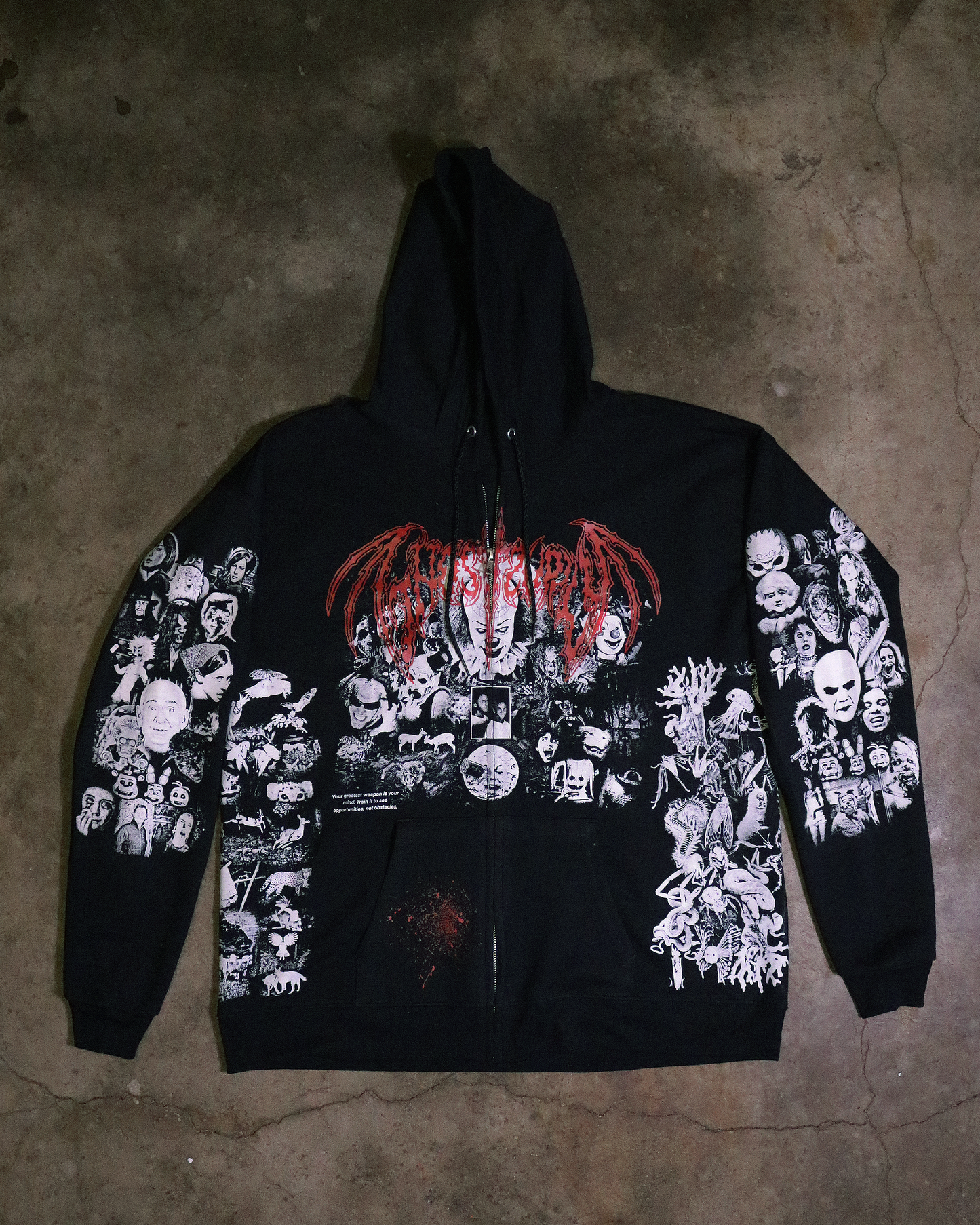 LeftGhost's Moodboard Zip Up (Ready to Ship)
