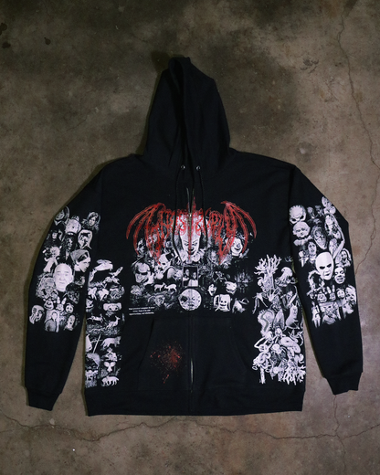 LeftGhost's Moodboard Zip Up (Ready to Ship)