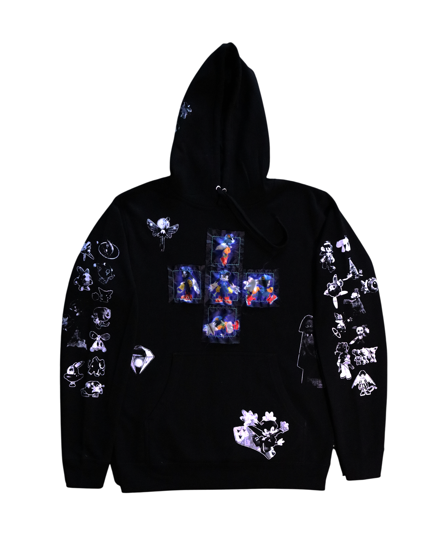 Dream Traveler Patchwork Hoodie (Ready to Ship)