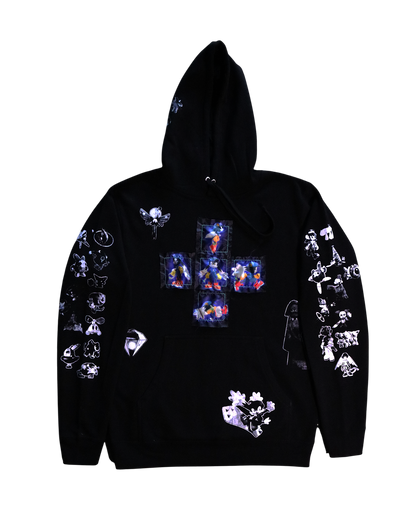 Dream Traveler Patchwork Hoodie (Ready to Ship)