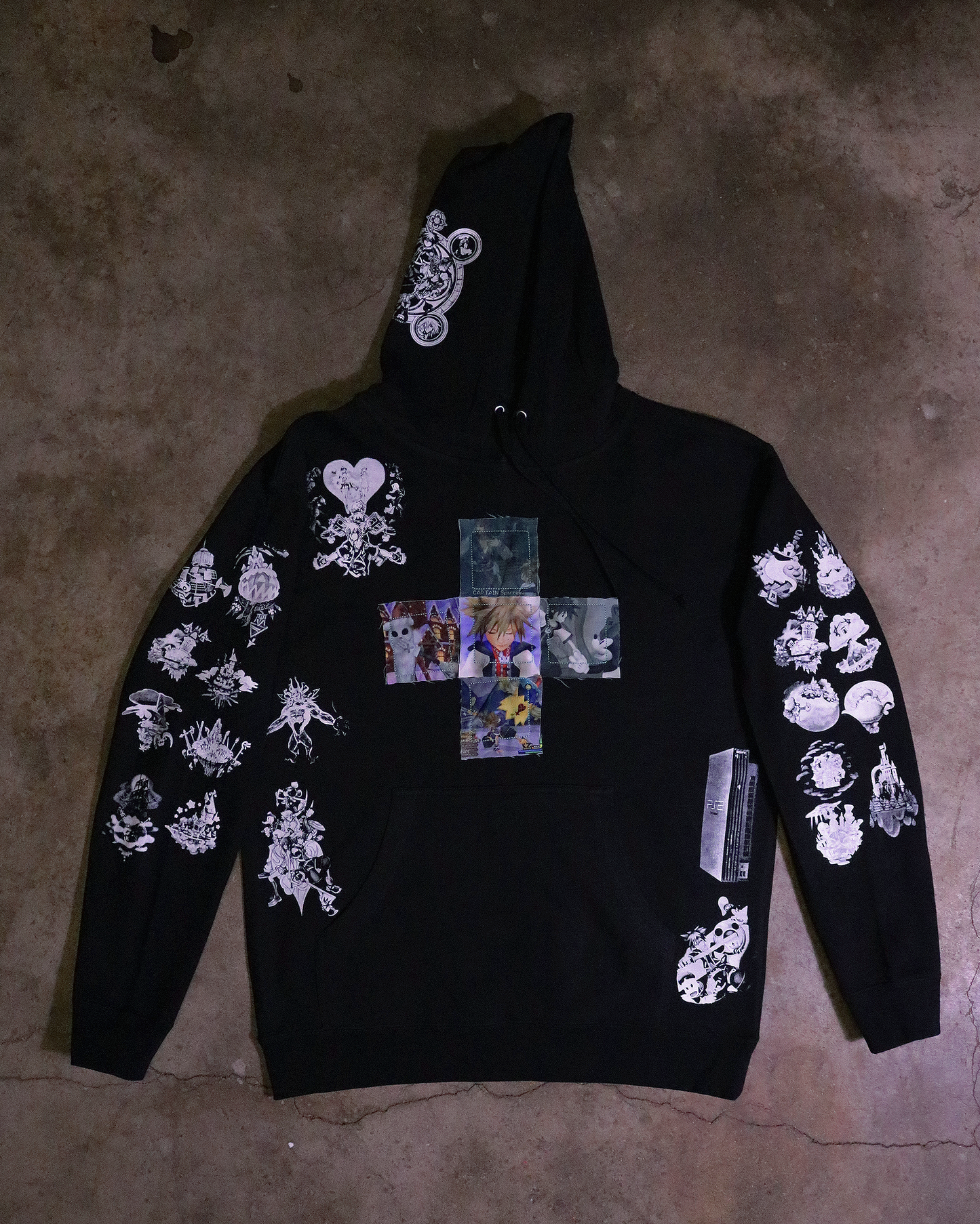 Twilight Memory Patchwork Hoodie (Ready to Ship)