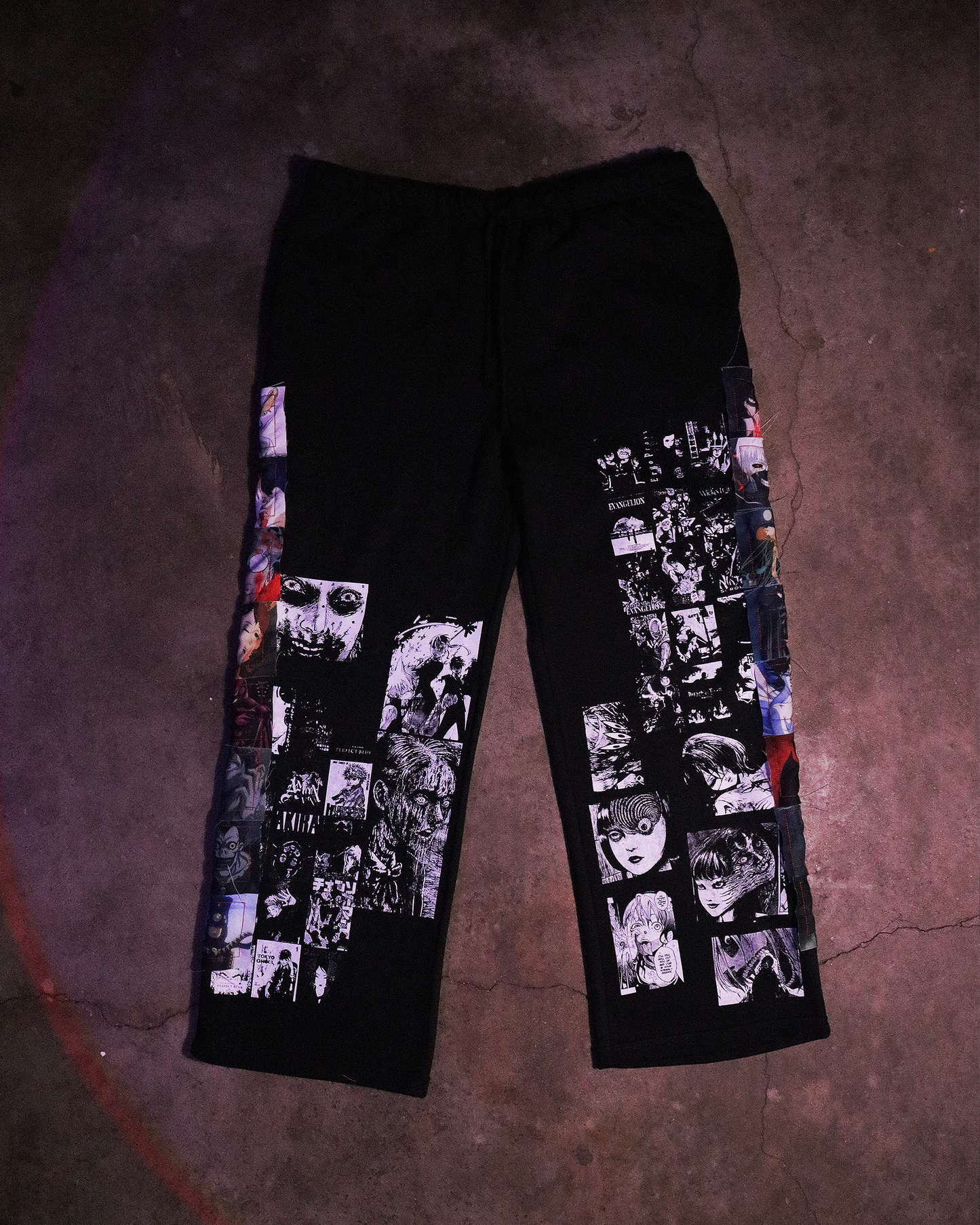 The Pale Signal Patchwork Sweatpants (Ready To Ship)