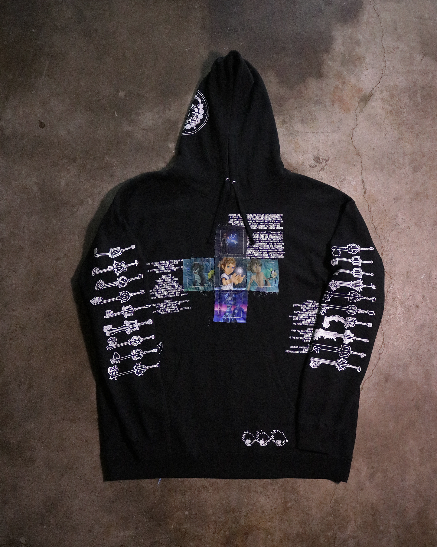 Station of Awakening Patchwork Hoodie (Ready to Ship)