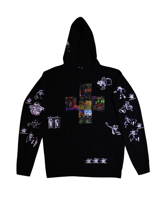 N. Sanity Patchwork Hoodie (Ready to Ship)