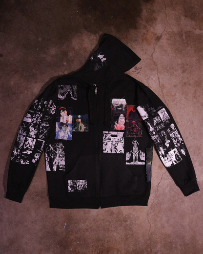 The Pale Signal Patchwork Zip Up (Ready to Ship)