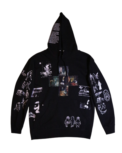 Silent Birth Patchwork Hoodie (Ready to Ship)