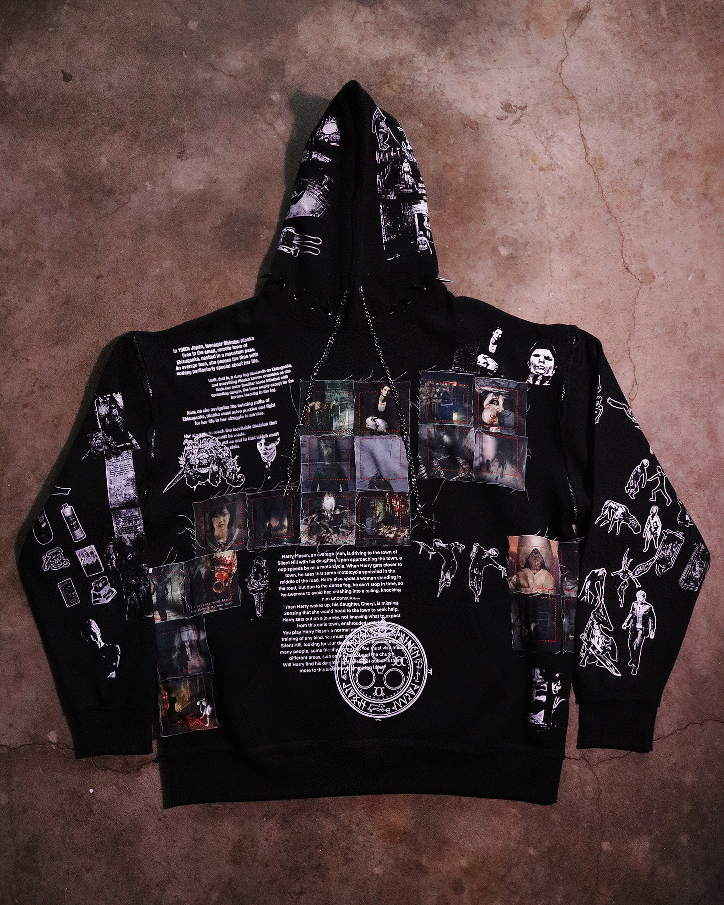 The Other Side Patchwork Hoodie 1/1 w/ Disk