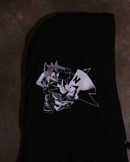 N. Sanity Patchwork Hoodie (Ready to Ship)