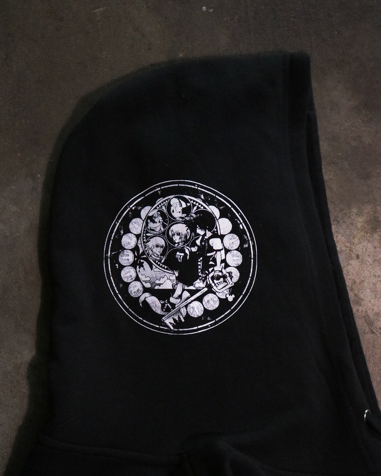 Station of Awakening Patchwork Hoodie (Ready to Ship)