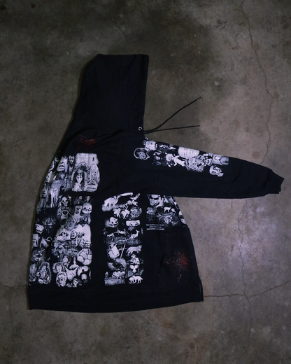 LeftGhost's Moodboard Zip Up (Ready to Ship)