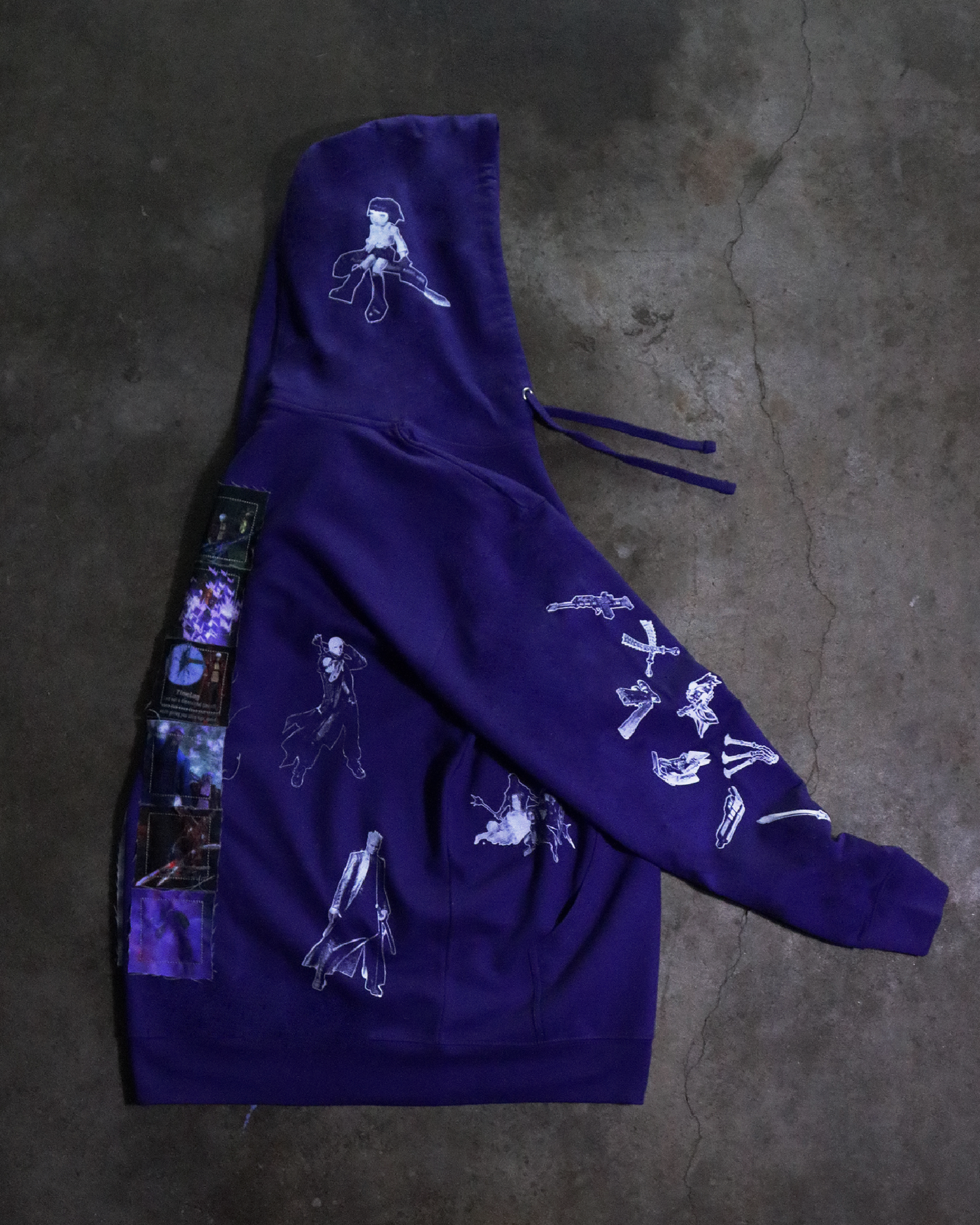 Stylish Rank Patchwork Hoodie (Ready to Ship)