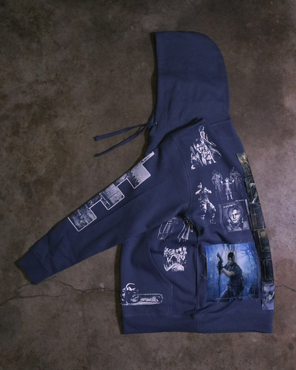 Village of the Damned Patchwork Hoodie (Ready to Ship)