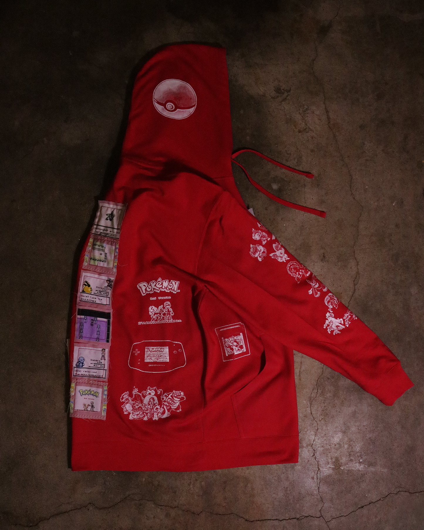 Inferno Patchwork Hoodie (Ready to Ship)