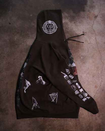 Heather's Descent Patchwork Hoodie (Ready to Ship)