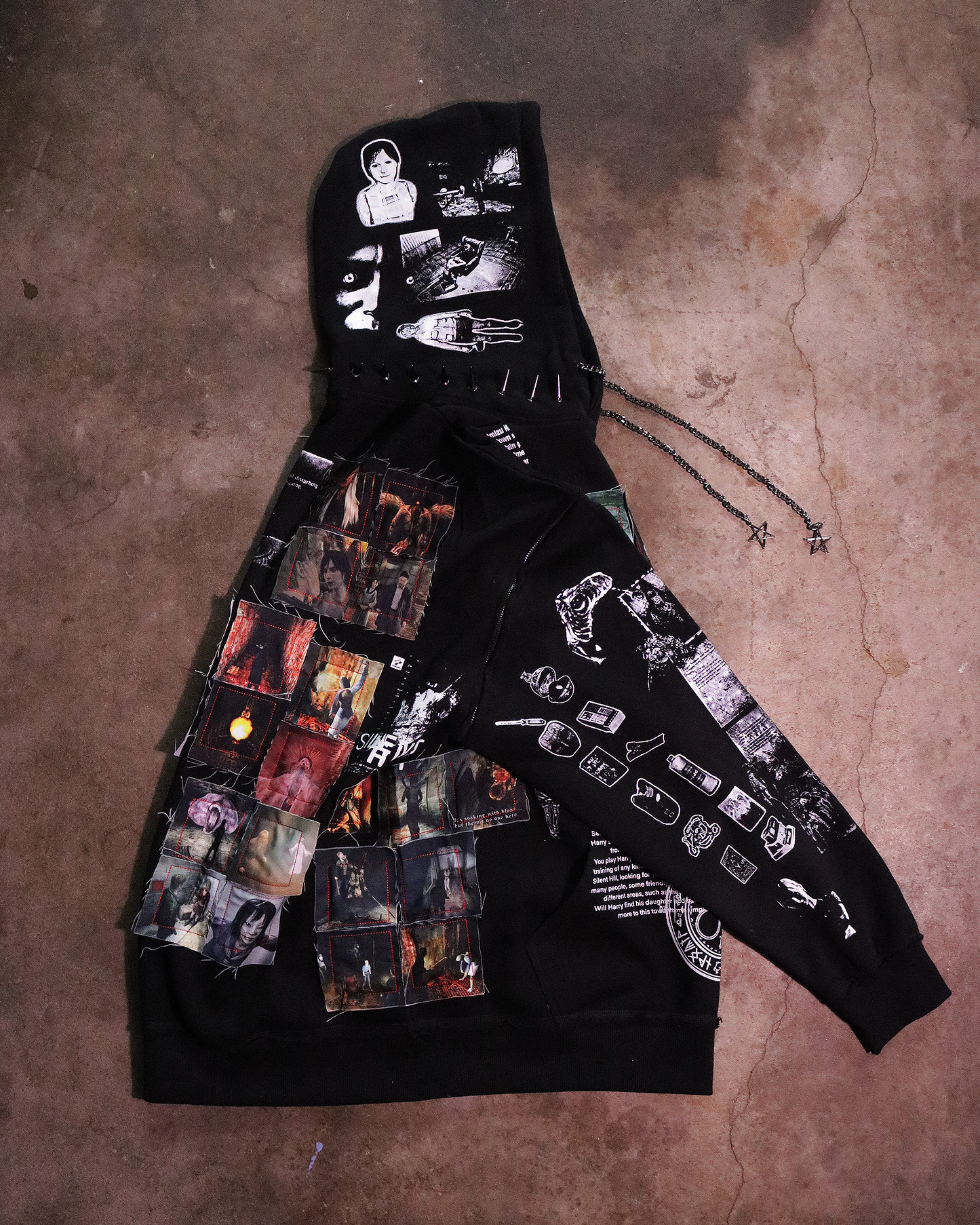 The Other Side Patchwork Hoodie 1/1 w/ Disk