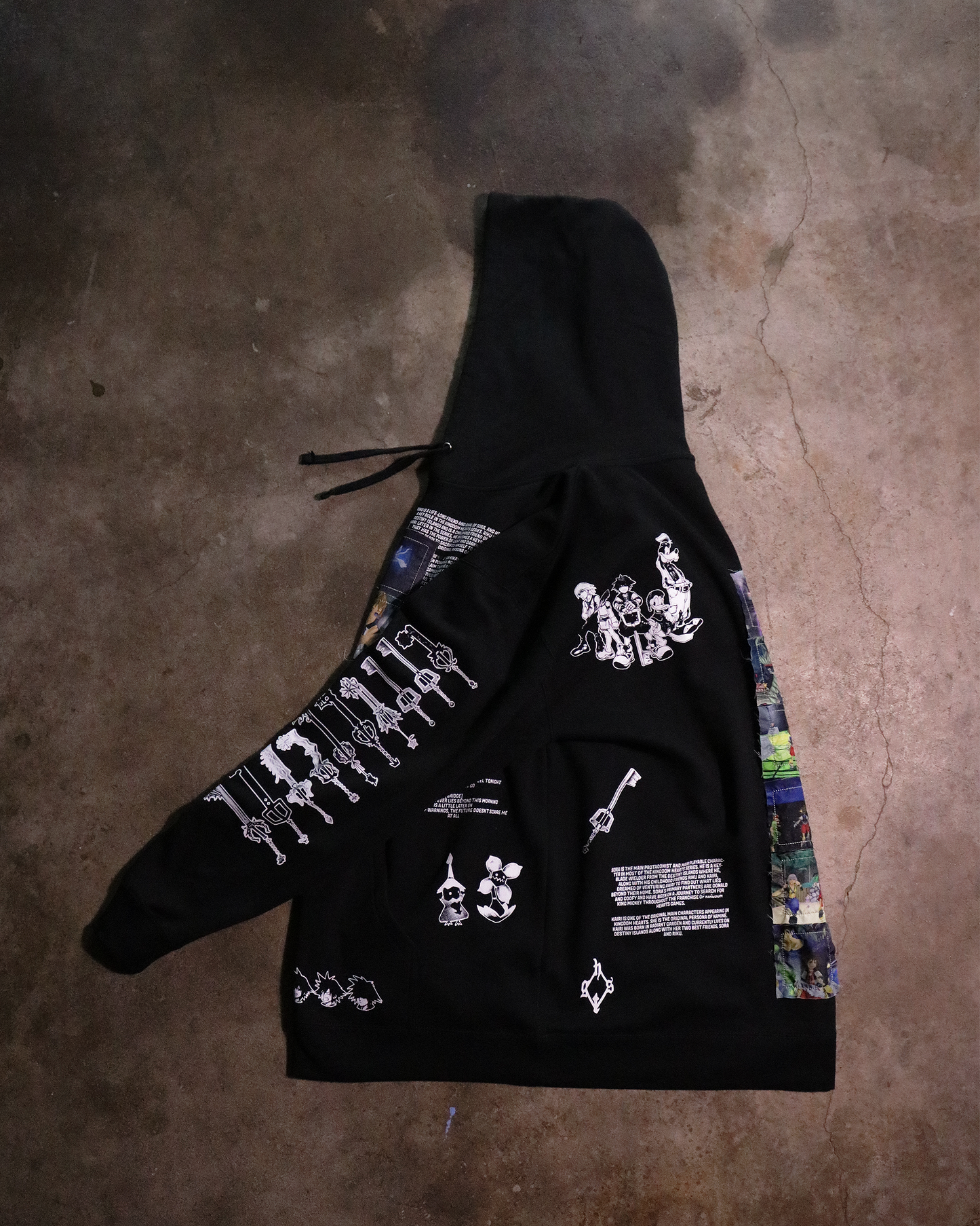 Station of Awakening Patchwork Hoodie (Ready to Ship)