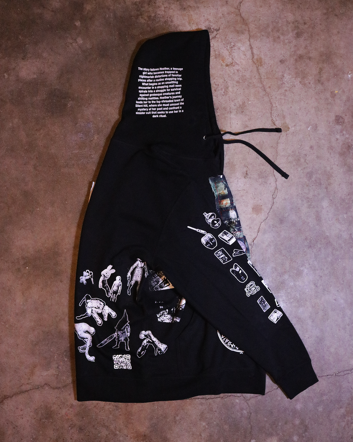 The Mirror Room Patchwork Hoodie (Ready to Ship)