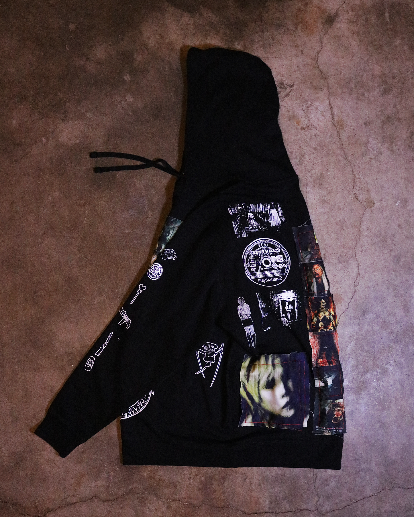 The Mirror Room Patchwork Hoodie (Ready to Ship)