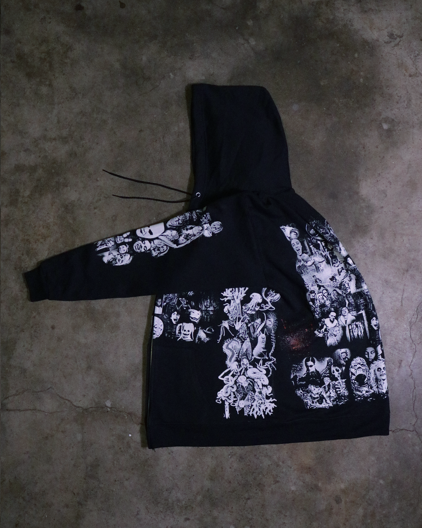 LeftGhost's Moodboard Zip Up (Ready to Ship)