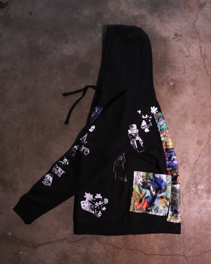 Dream Traveler Patchwork Hoodie (Ready to Ship)