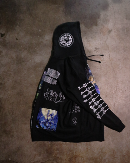 Station of Awakening Patchwork Hoodie (Ready to Ship)