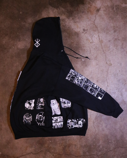 Brand of Sacrifice Patchwork Zip Up (Ready to Ship)